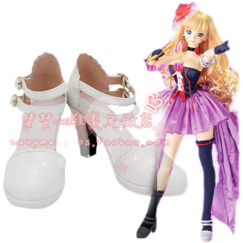 Anime Cosplay Nome - أحذية ماكروس فرونتير شييريل نوم للتنكر،