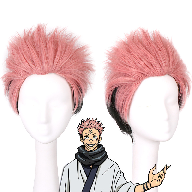 Anime Cosplay Easy - Jujutsu Kaisen شعر مستعار Sukuna ذو