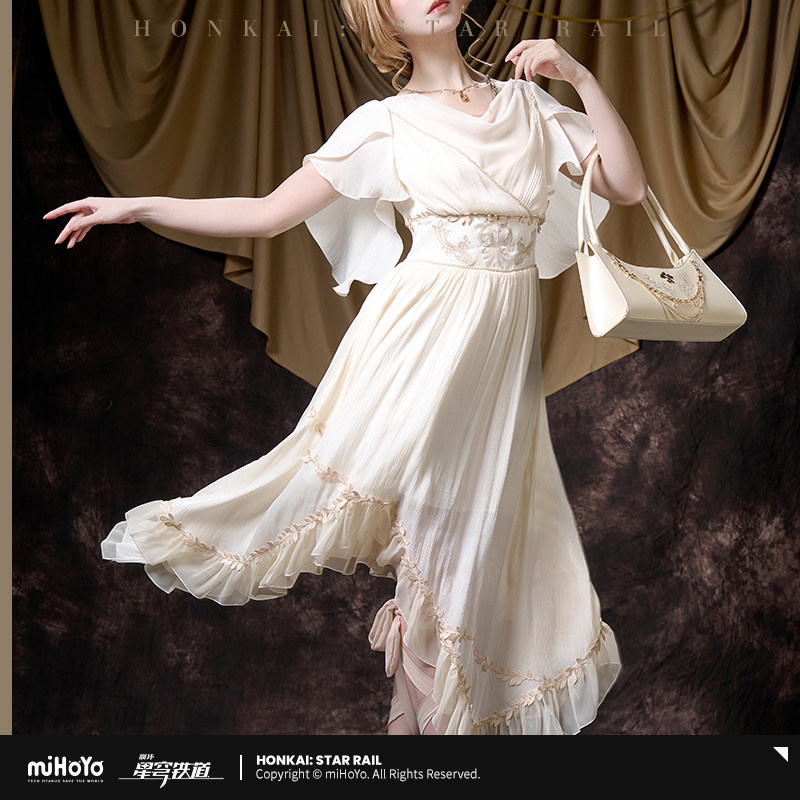 فستان أغلية الأصلي من mIHOYO م - مراجعة Anime Cosplay Dress To Impress وسعره