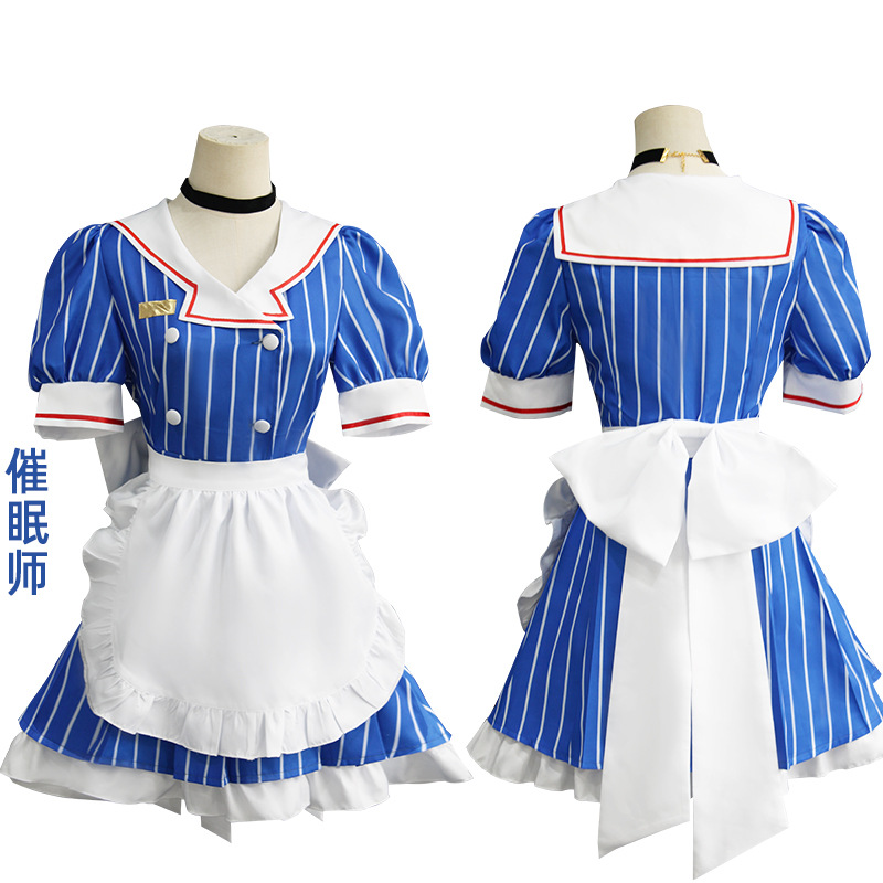 زي خادمة الأنمي الكامل للتنكر  - مراجعة Cosplay Duo Anime وسعره