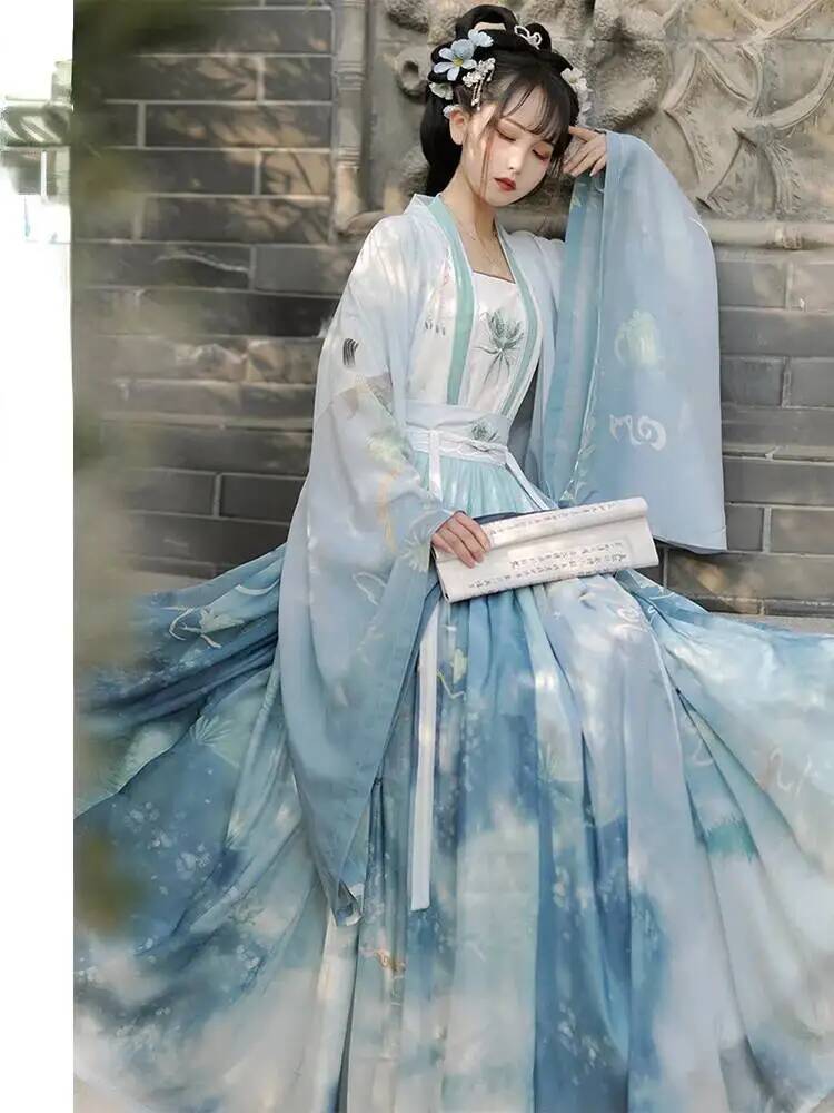 زي هانفو الصيني التقليدي الجدي - مراجعة Asian Cosplay Anime وسعره