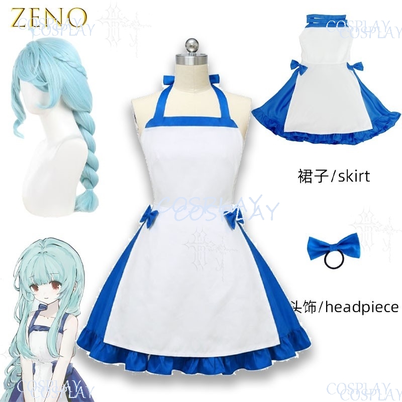 زي تنكري كامل أزرق للهالوين، ز - مراجعة Zenos Anime Cosplay وسعره